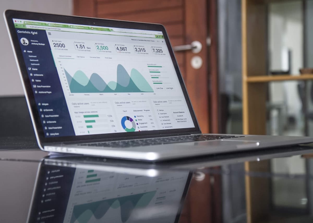 Financial analytics showing cost optimization